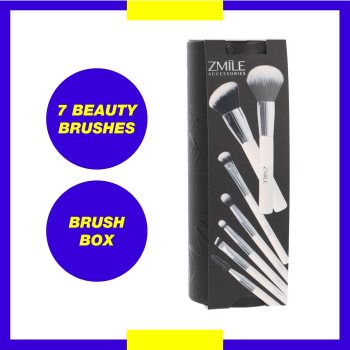 ZMILE COSMETICS Your Utensilo Brushes set de pensule cu husă